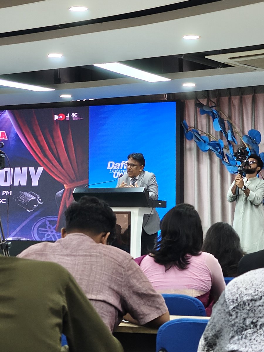 TheByline24's tweet photo. If your don't know proper use of Ai, 
Ai will consume you.
- Dr. M.R. kabir
Vice Chancellor, DIU

#JMCMediaBuzz #MRKabir #Dhaka #jmconlinemojo @MoJoJamil https://t.co/pcyb60sdyd
