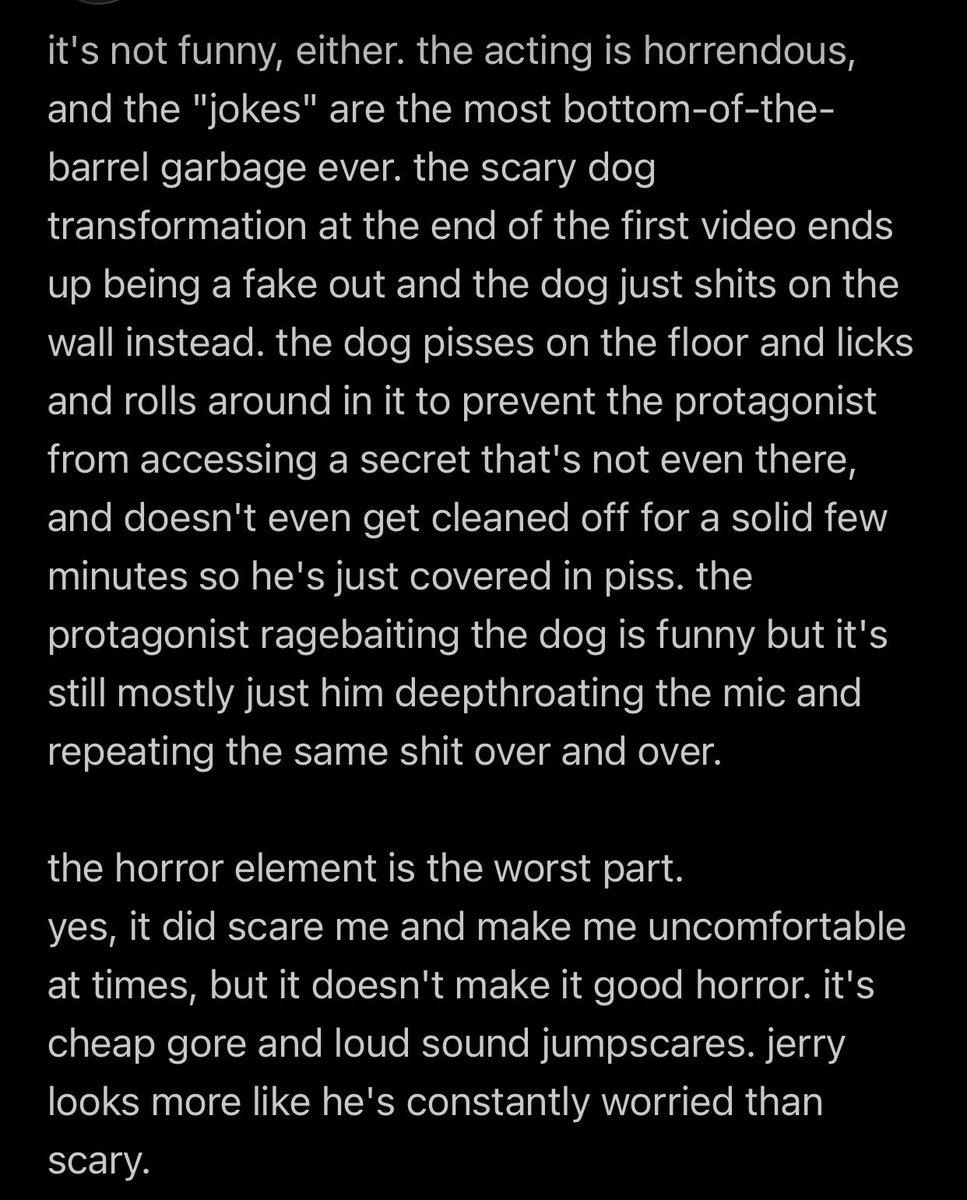 ayanavision's tweet photo. i've recently had the displeasure of watching the worst minecraft horror series i have ever seen, and i'd even go as far as to say its the worst piece of media i've ever seen.

here's my review of that minecraft horror series about the dog with the fucked up eyes. https://t.co/3CQLKqnYj0