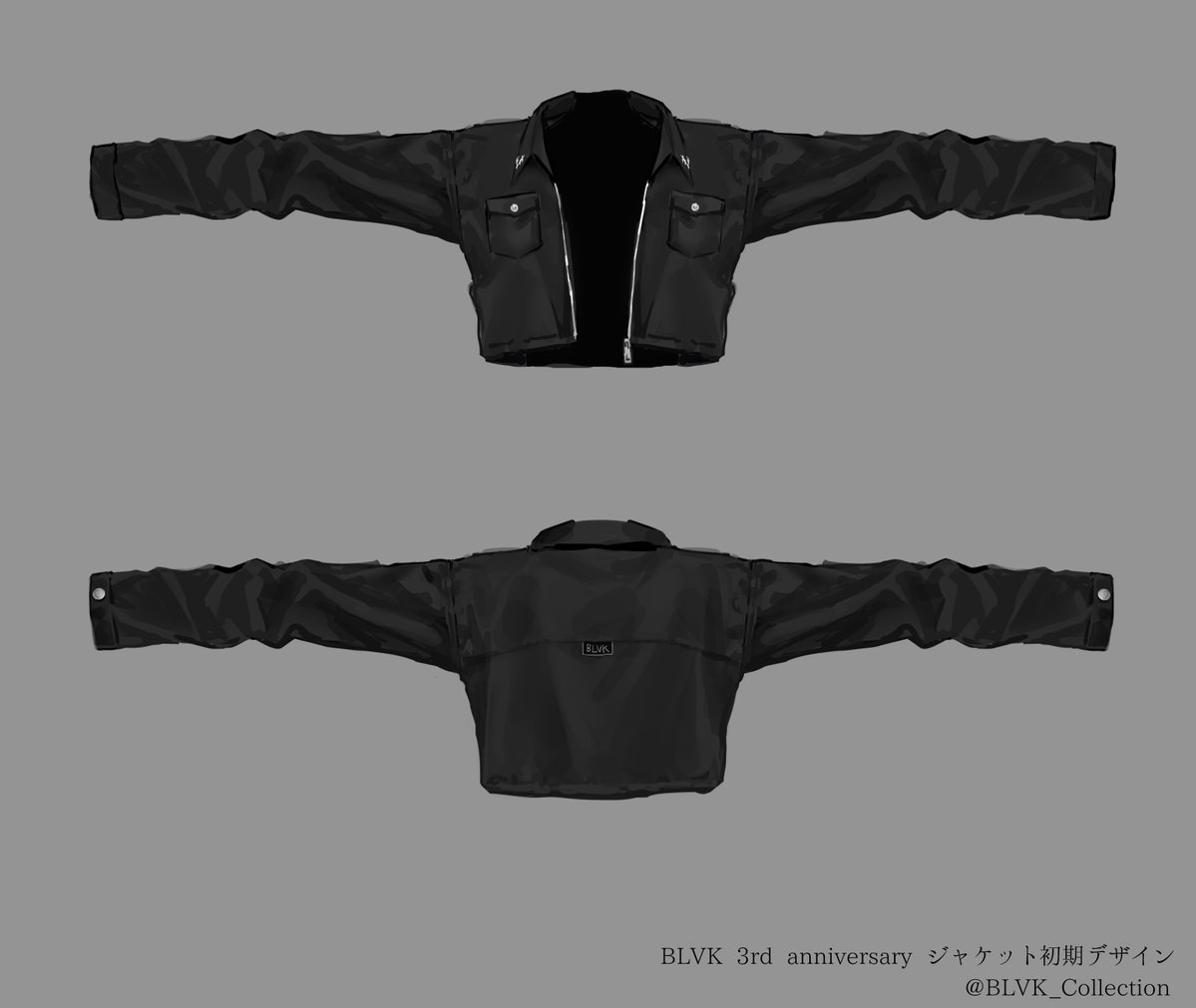 BLVK_Collection's tweet photo. ◆◆BLVK3周年記念のお知らせ◆◆
『De Route N7』の初期デザインとモデル公開

無料公開 9/30 12：00～

#BLVKCollection #VRChat https://t.co/uDrB5dTm6t