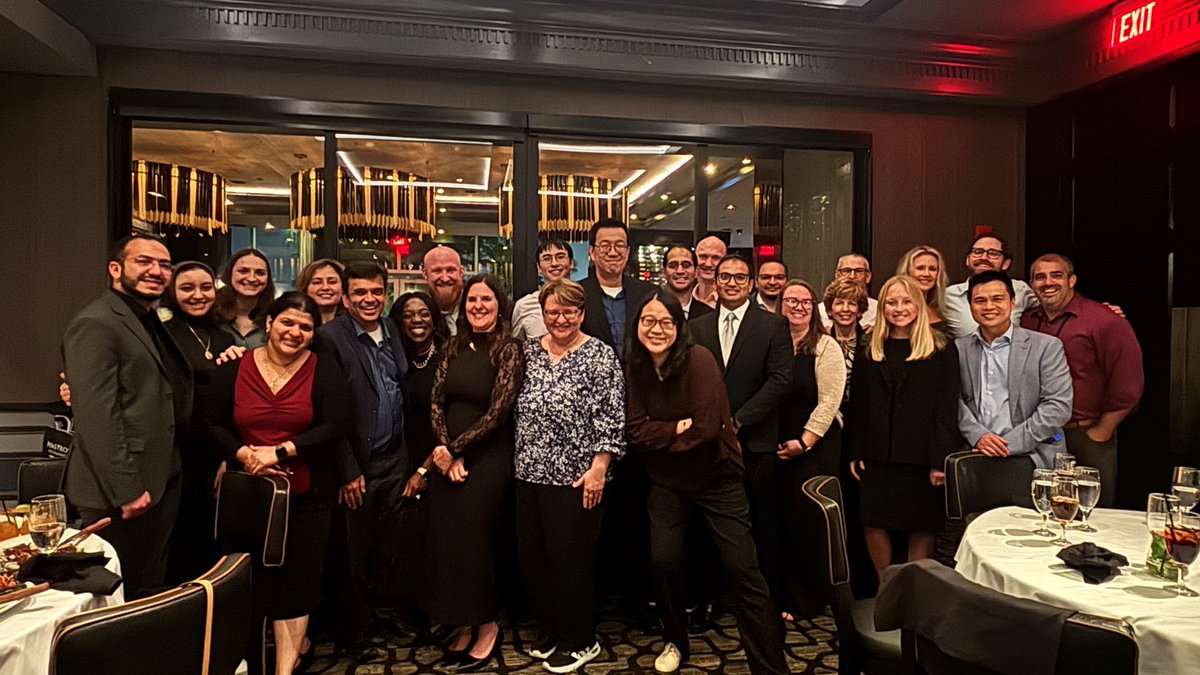 KURadonc's tweet photo. The University of Kansas Medical Center Radiation Oncology Department held it's Annual Alumni Dinner at ASTRO 2026
@RonaldChenMD @KUcancercenter @KUMedCenter @ASTRO_org https://t.co/FjPMTgwaFl