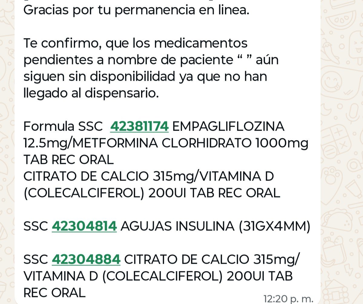 GERMANBE15's tweet photo. @EPS_Famisanar @Supersalud @ABDELAESPRIELLA No hay medicamentos hasta cuando pendientes todos los meses https://t.co/1IRRyg5kxJ