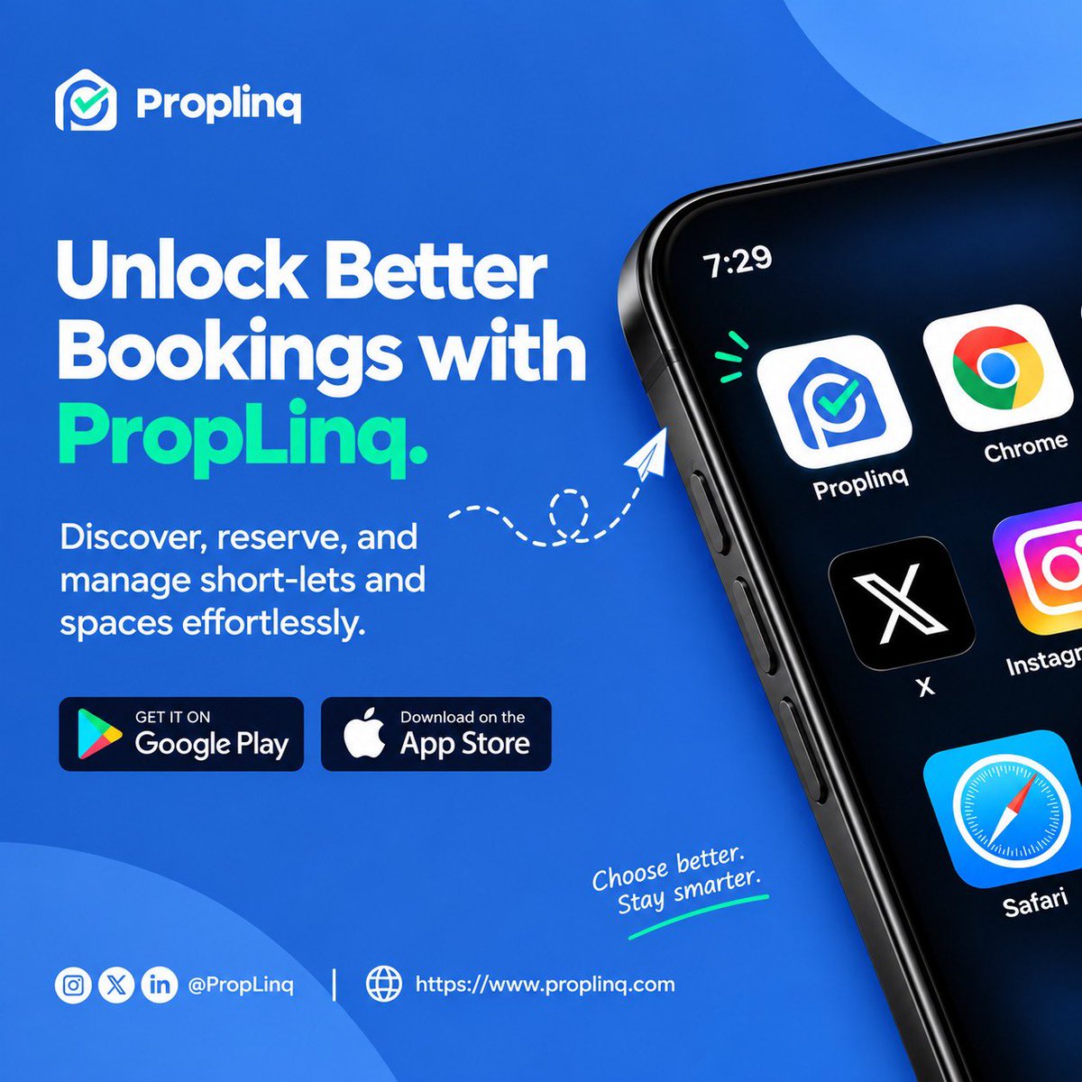iam_MrPhil's tweet photo. Finding a place to stay shouldn’t feel like a risk.

Discover and book shortlets, hotels and spaces with more confidence on Proplinq.

Available on iOS &amp; Android.

Download Proplinq and start searching smarter.

#Proplinq #ShortletsNigeria #HotelsNigeria https://t.co/vzuqveAGG0