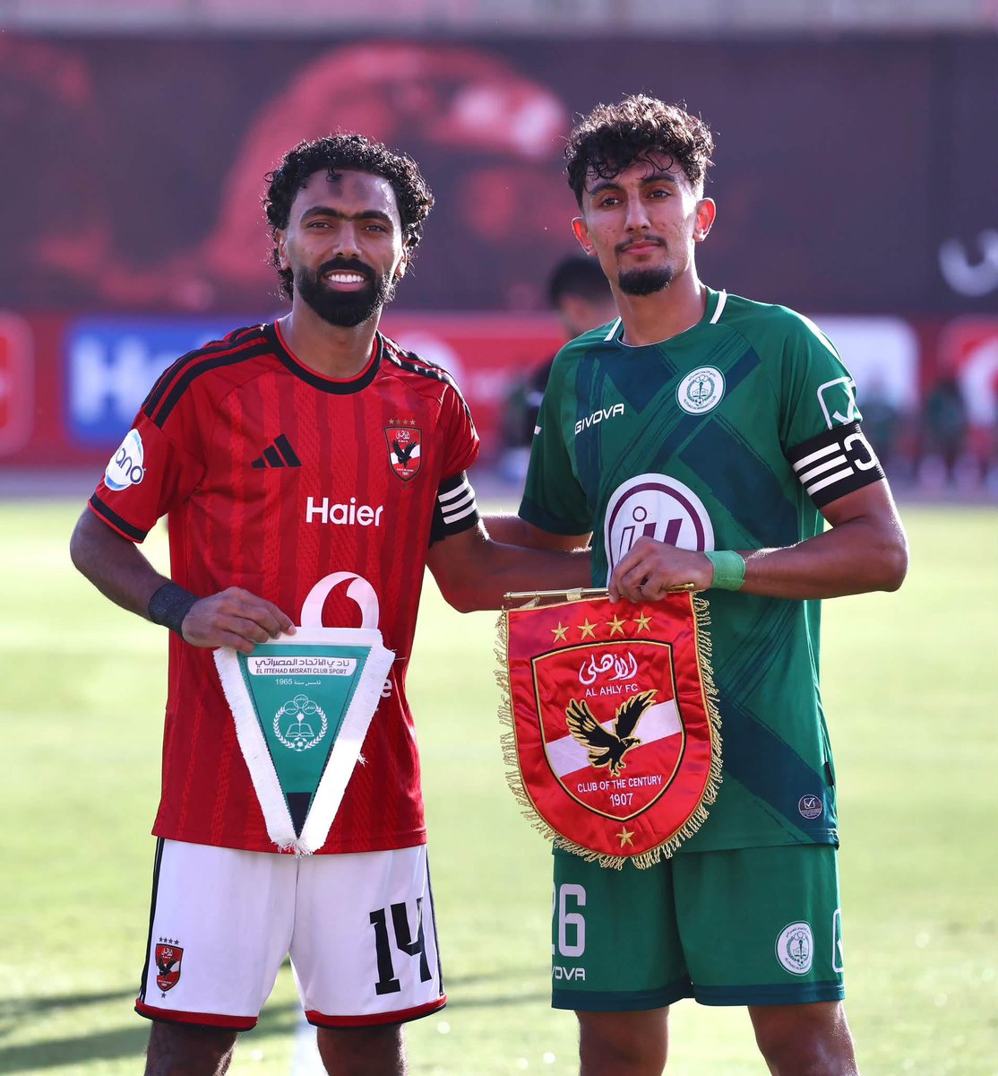 AlAhlyEnglish's tweet photo. From our friendly game today against El Ettihad Al Misraty SC 🦅🔴 https://t.co/8bnJbfQ1zi