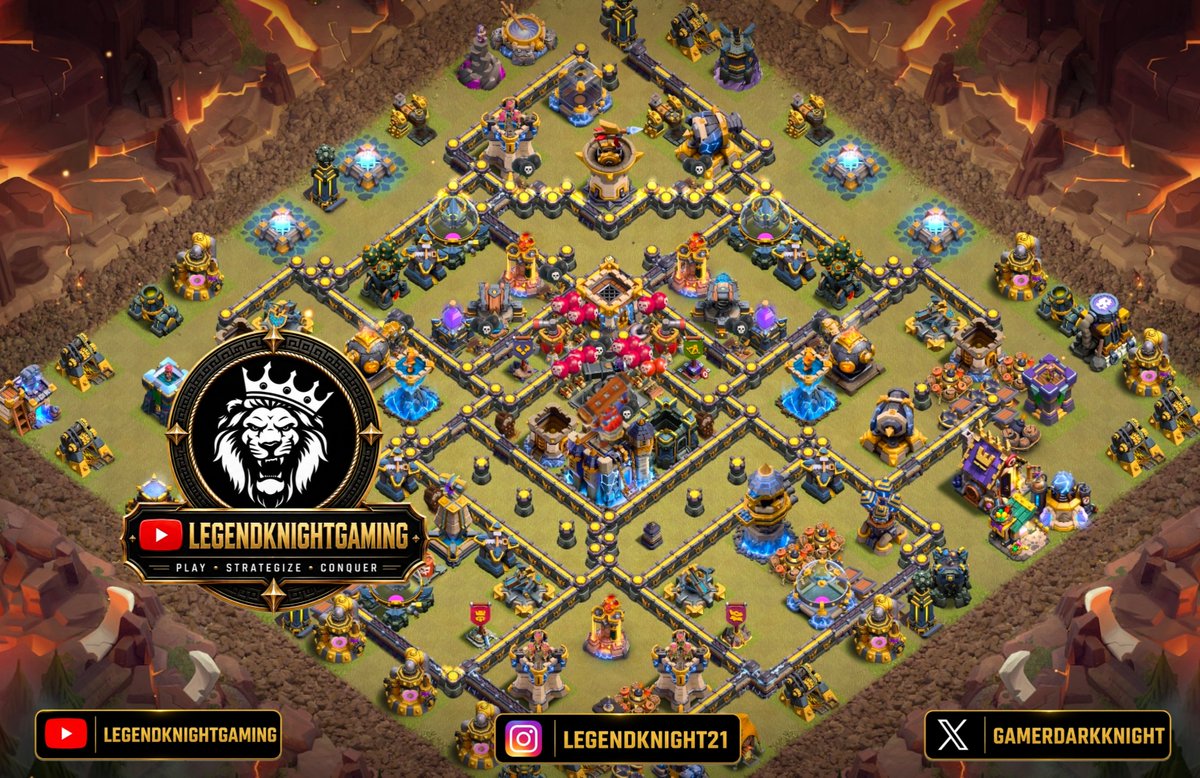GamerDarkknight's tweet photo. Town hall 18 Legend league base layout

Base Link

https://t.co/nO1xtMpHhs

For more base links check my youtube channel 

https://t.co/FF0tZZnjzs

#clashofclans #coc #gaming #probases #elitebases #baselayouts #trending #viral https://t.co/MIyj2svJDk