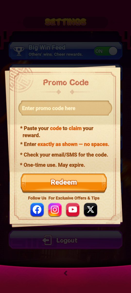 Joshz7dp's tweet photo. @Tangluckgame How do we get this promo code I never received one https://t.co/4zY4rbWbBp