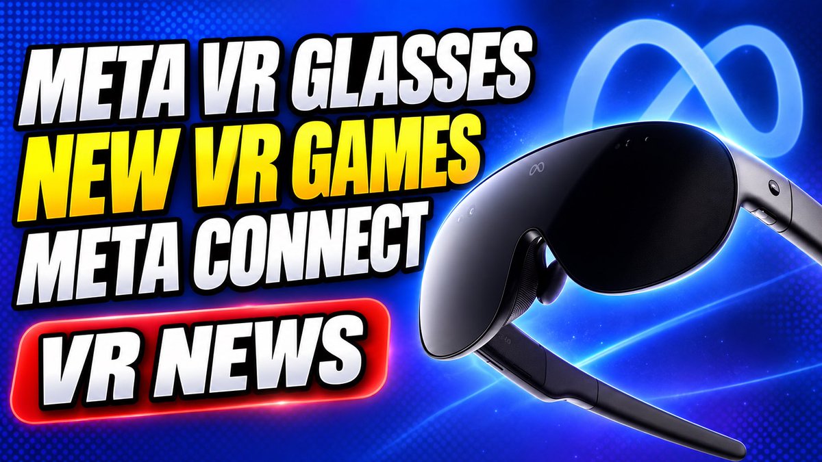 RuffTalkVR's tweet photo. New episode! We have a stacked episode talking everything from Meta Connect! Including the Meta VR Glasses, new games such as Two Point Hospital, a massive Beat Saber update, and more! Podcast link 👇

Video: https://t.co/ScxESgSywg

Audio: https://t.co/34Vm7POdQq https://t.co/jnCEf3dYkw