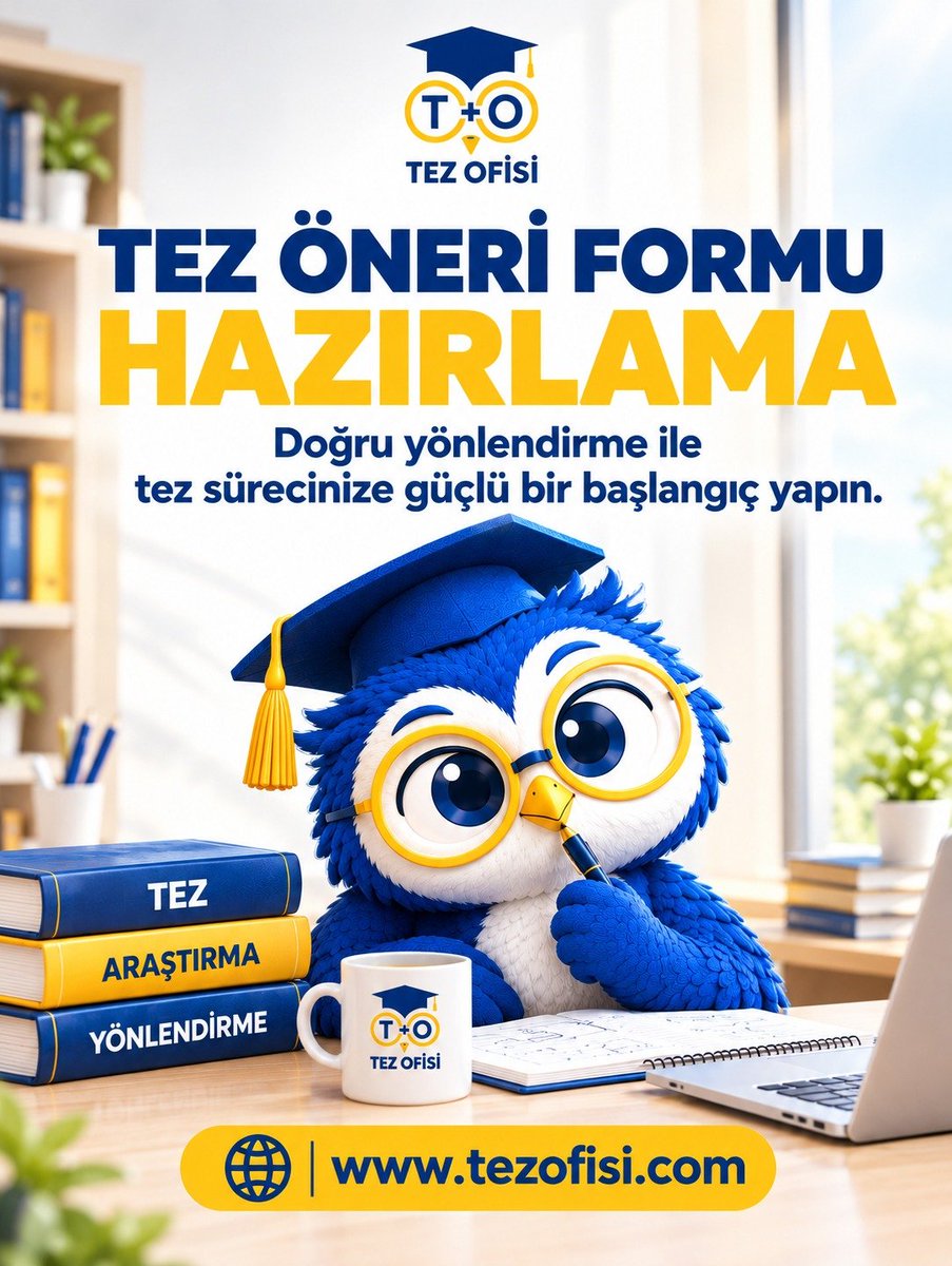 Tez_Ofisi's tweet photo. Tez öneri formunuzu doğru ve eksiksiz şekilde hazırlayın! 📚

Akademik sürecinizin ilk adımında profesyonel destek için Tez Ofisi yanınızda.

📩 Detaylı bilgi ve destek için https://t.co/fg4ov3TZT7 adresini ziyaret edin.

#TezÖneriFormu #AkademikDestek #TezDanışmanlığı https://t.co/NXFfH7JJKj
