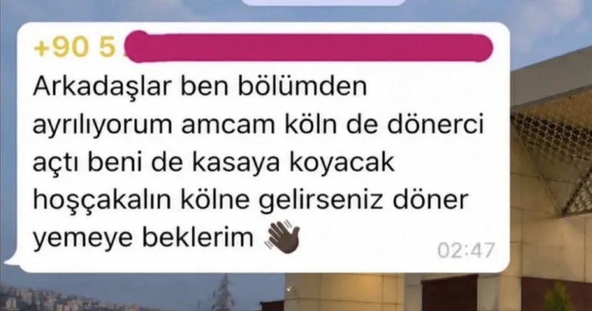 demodeherif's tweet photo. Mesleği bırakmak için şöyle bir fırsat bekliyorum https://t.co/AGzSbnpuTK