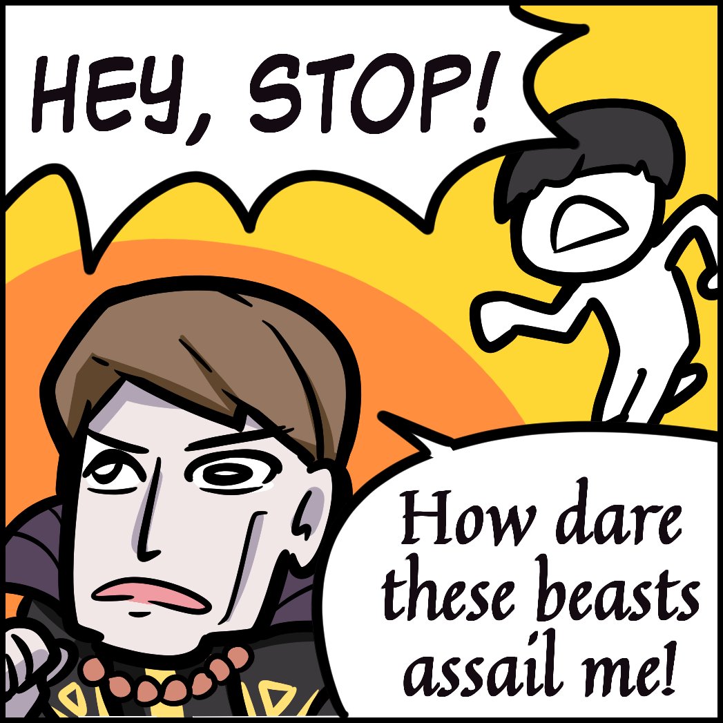 TheBakaretsu's tweet photo. I do not know why I'm here, all I know is I must kill https://t.co/3PziXslpd1