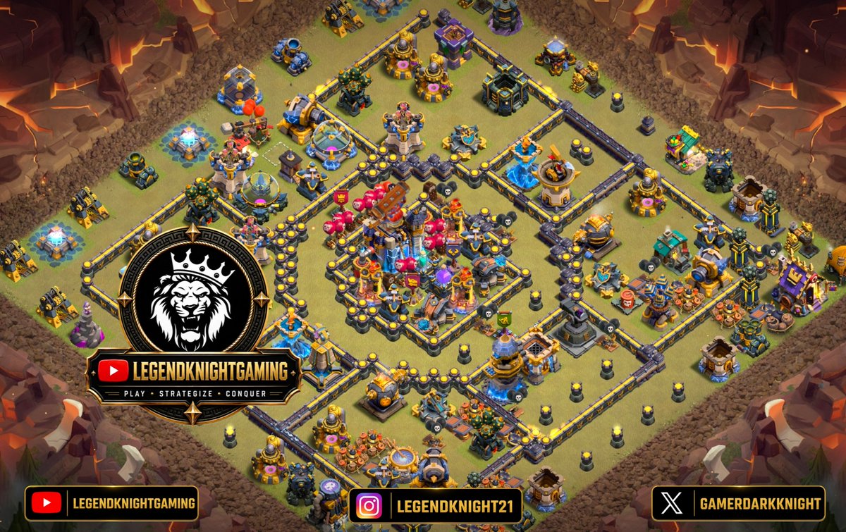 GamerDarkknight's tweet photo. Town hall 18 Legend league base layout

Base Link

https://t.co/Hv4KLV0iYP

For more base links check my youtube channel 

https://t.co/FF0tZZnjzs

#clashofclans #coc #gaming #probases #elitebases #baselayouts #trending #viral https://t.co/ea0Yk5Mgzr