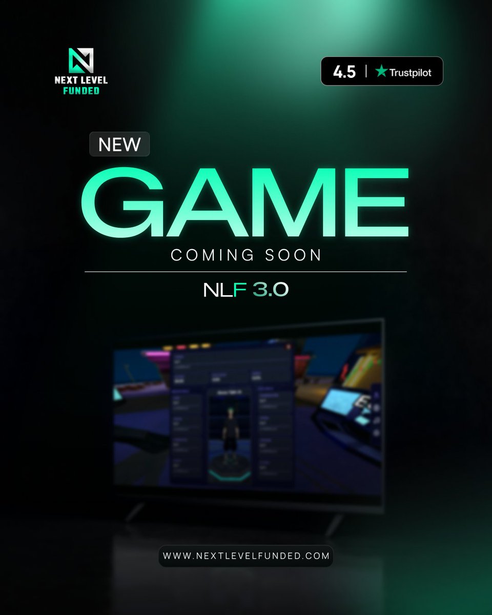 NextLvlFunded's tweet photo. We haven't talked about this one yet.

A new game is coming with NLF 3.0.

Any guesses what we've been working on? https://t.co/PgrBRqZM22
