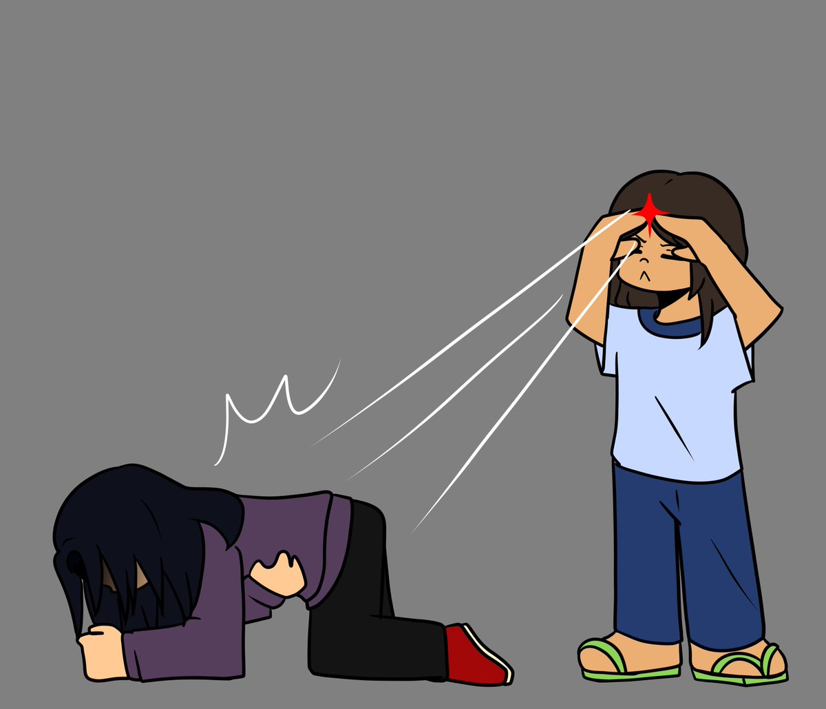 Terumisuffering's tweet photo. Projecting my period cramps onto Evan 

#pokemonparasite #KILLEVAN https://t.co/kSAw8BPW2f