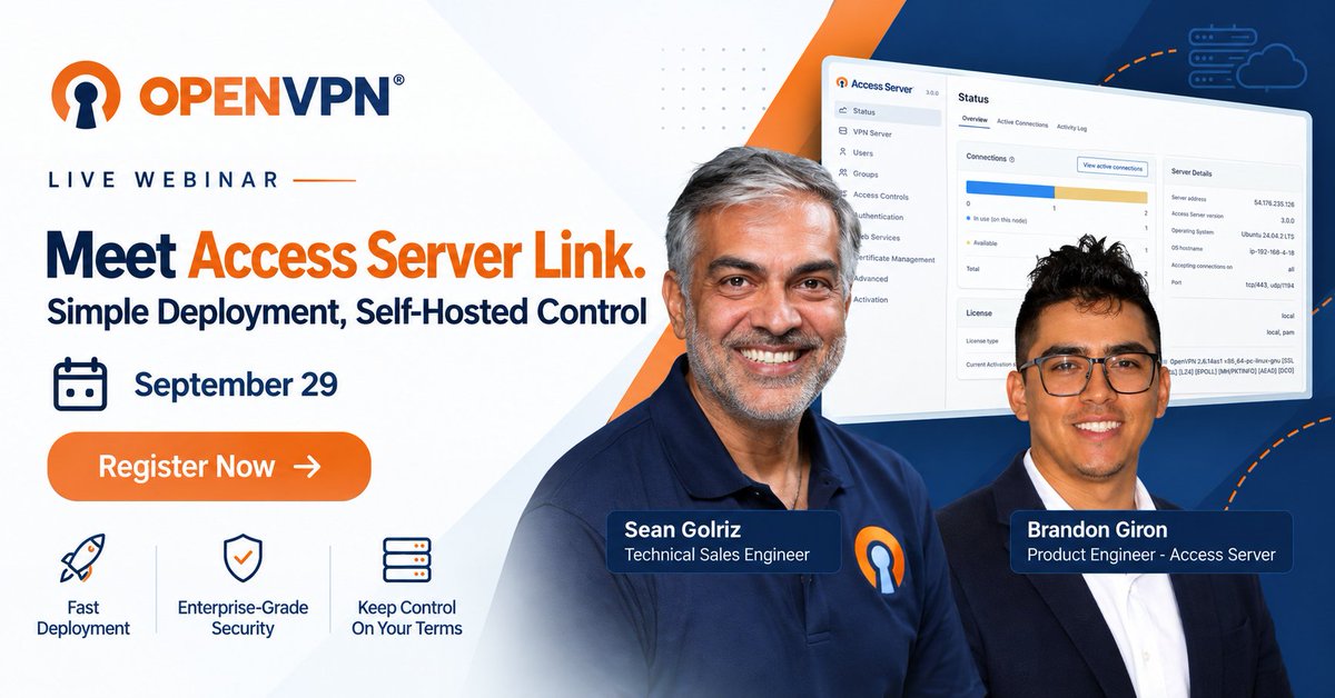 OpenVPN tweet picture
