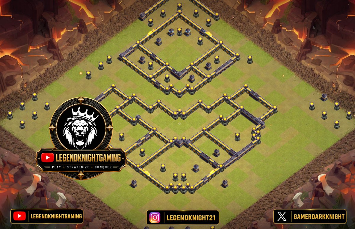 GamerDarkknight's tweet photo. Town hall 18 Legend league base layout

Base Link

https://t.co/5eKw0koLDL

For more base links check my youtube channel 

https://t.co/FF0tZZnjzs

#clashofclans #coc #gaming #probases #elitebases #baselayouts #trending #viral https://t.co/LQgjBcaeoP