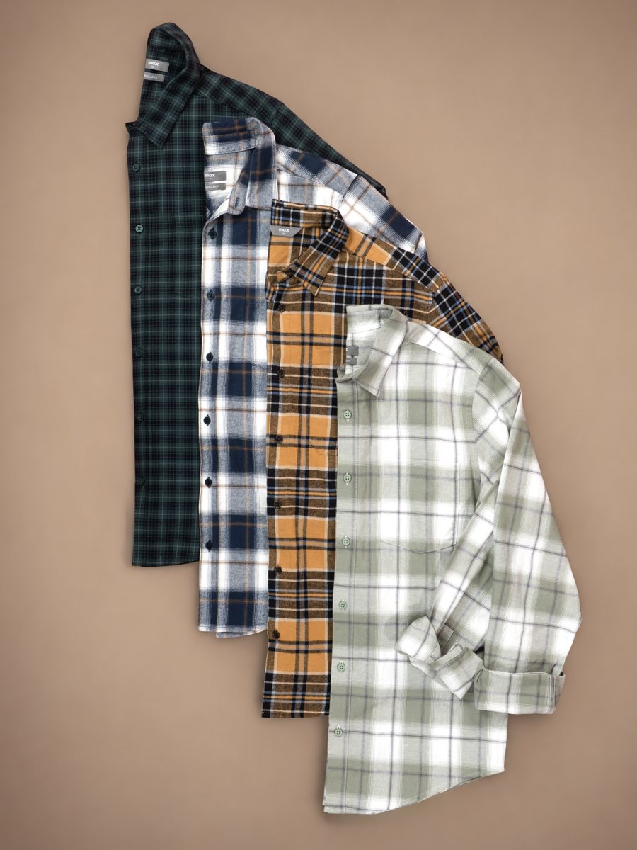 maxfashionMENA's tweet photo. Flannel season is officially on. 🍂
Checks are back and bolder than ever, from forest green to mustard.
Shop your favourite at just 55- SAR/AED
#MaxFashion #MaxFashionMENA #AutumnFashion #NewSeason #NewCollection #AutumnCollection #SeasonalStyle #EverydayStyle #FashionForAll https://t.co/d9ulK4mc7P