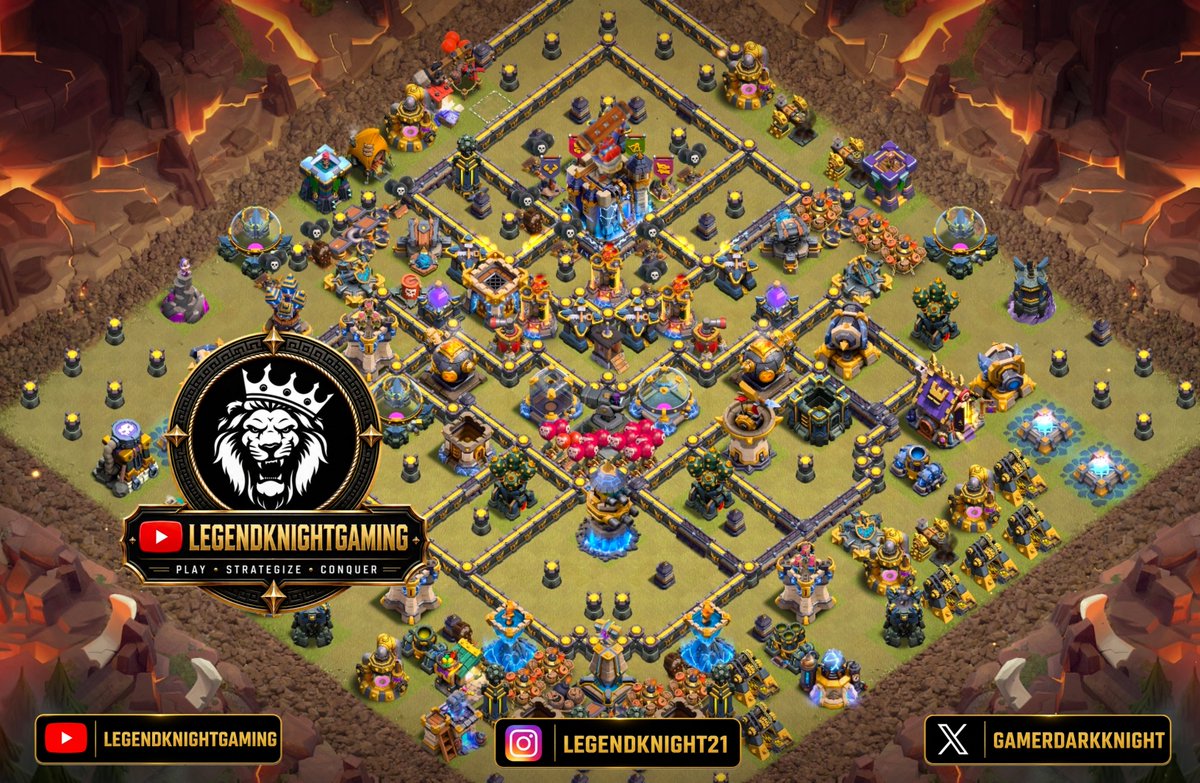 GamerDarkknight's tweet photo. Town hall 18 Legend league base layout

Base Link

https://t.co/5eKw0koLDL

For more base links check my youtube channel 

https://t.co/FF0tZZnjzs

#clashofclans #coc #gaming #probases #elitebases #baselayouts #trending #viral https://t.co/LQgjBcaeoP