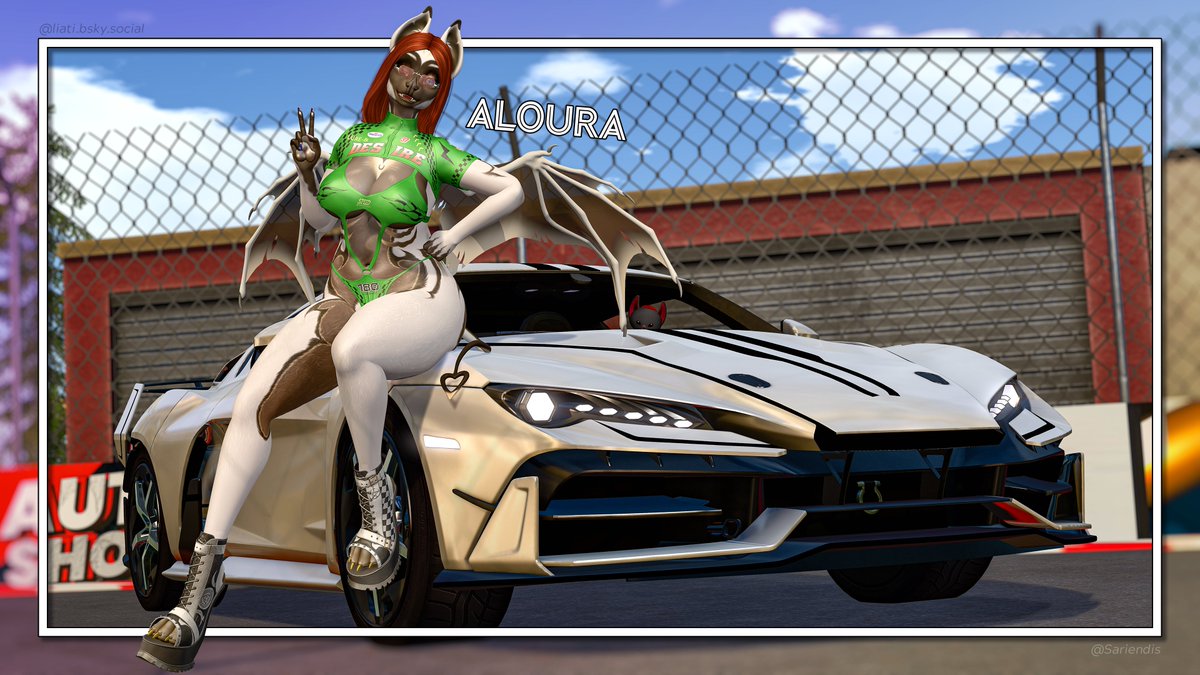 sariendis's tweet photo. Aaaa, time to post MORE stuff. This time involvin' bats and cars c:

Commission photo for Brooke Silversky (alancew) on Second Life c: 

#SecondLife #secondlifefurry #slfurry #furry #virtualphotography #bat #car https://t.co/3epRSecNVH