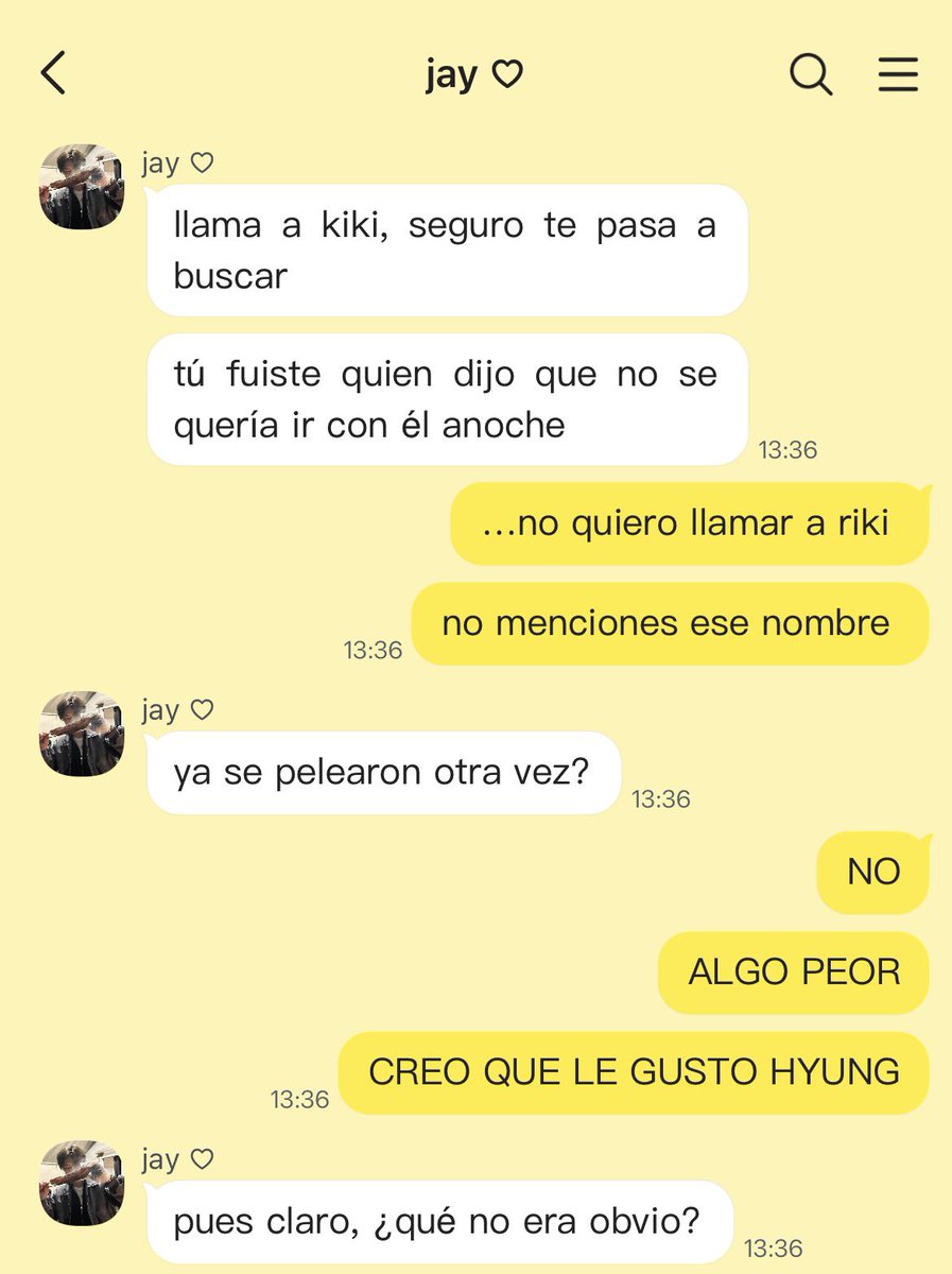 ssunw6n's tweet photo. 🖇️ 34 | sn pov 
cuando el fondo sea amarillo es el pov de sn para contexto, si es gris es rk https://t.co/VF9936wzfx