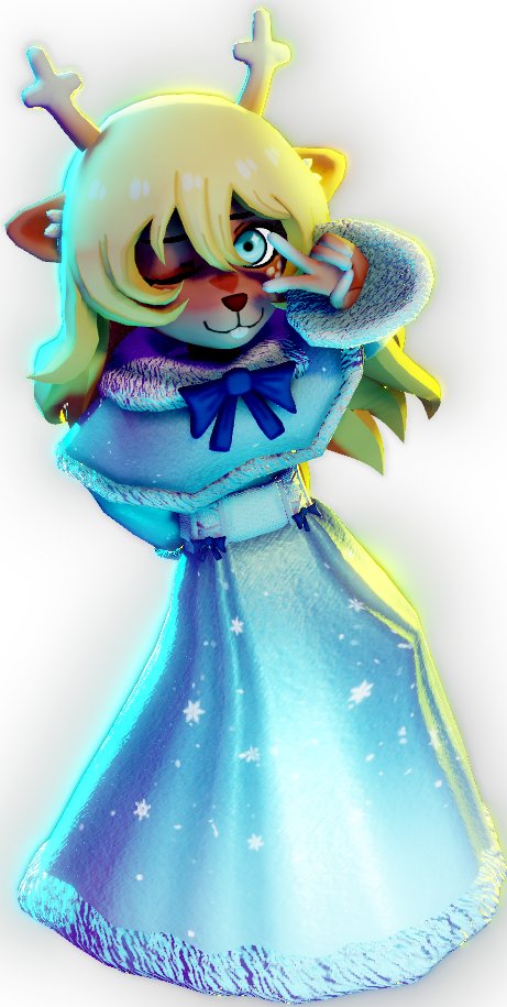 IWLazarus's tweet photo. With that being said. I am going to double post to start off the week.

I've been sleeping for 18hrs a day for the past few days.. it has been very rough. I want to show some renders I've made since the wiki staff do not often update it;

here is the unfinished noelle v2 render. https://t.co/xME7rGBVST