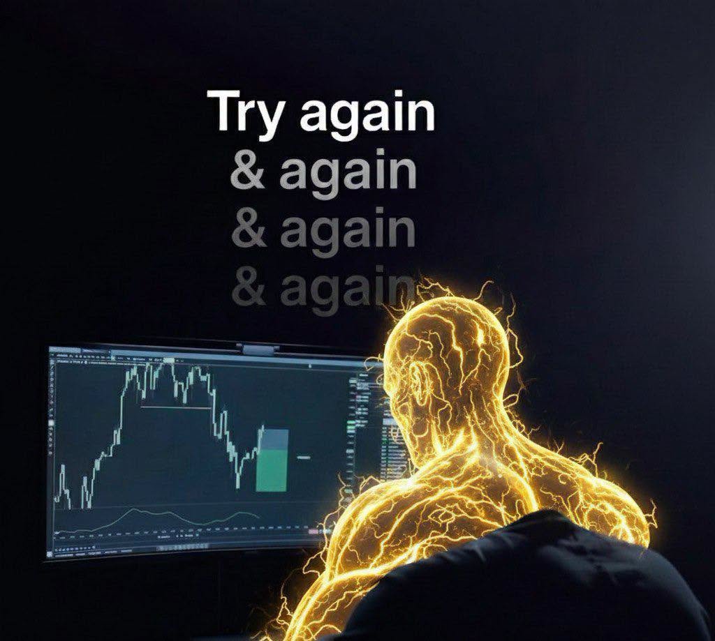 tradercams's tweet photo. Never give up https://t.co/qdKi3wMzgq