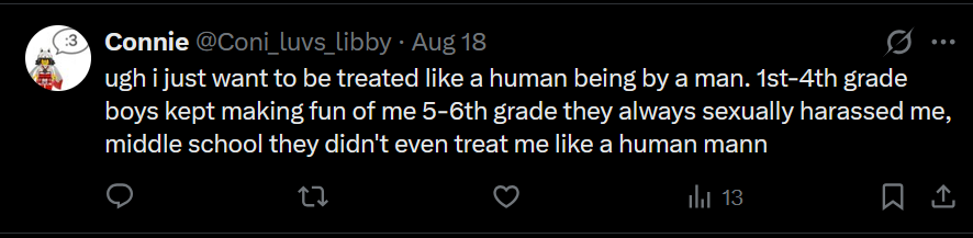 Coni_luvs_libby's tweet photo. and since you want to bring up the male centered twt from months ago that  means you  have prob seen these tweets as well which explain the male centered thing but noo you're so edgy and cool for saying that and being entertained by it https://t.co/tWYKPGuFuL
