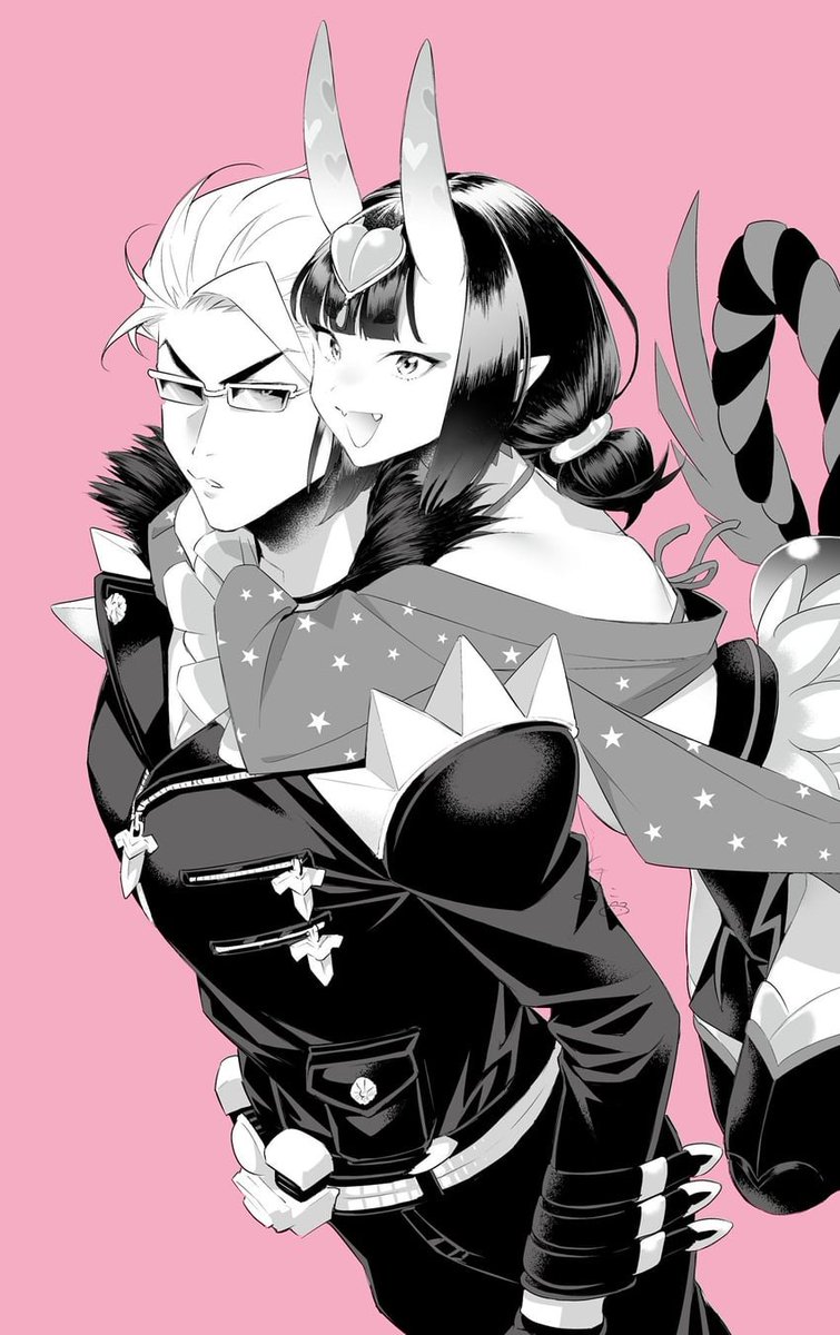 B3RS3K3R_G0LD3N's tweet photo. @ALCOHOL__ONI 

¿Shuten? ¿Que haces? ¿Y porque estás vestida así? https://t.co/1sjTGBxmy7