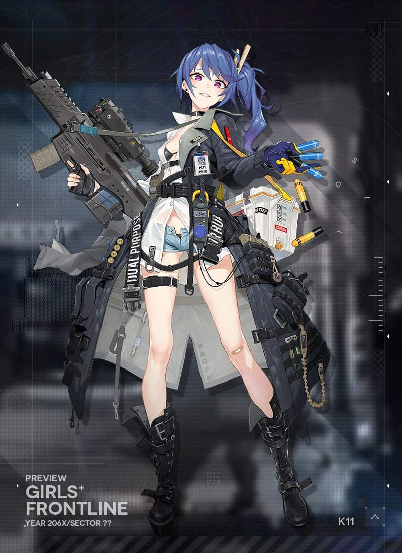 irisallis's tweet photo. Drop 4 GFL1 dolls you want to see in GFL2 https://t.co/q3ePe24fdI