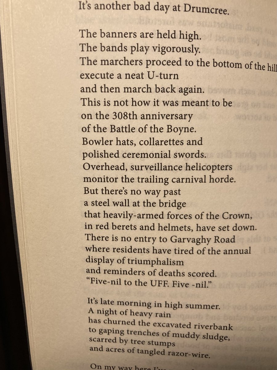 carrtogram's tweet photo. Déjà vu .. current events at #Drumcree and #GarvaghyRoad are depressing. Some years after reporting on the stand-offs of 1998 and 1999, I wrote a verse play, Deirdre Unforgiven, to get what I’d witnessed out of my system. Today, peace hangs in the balance. https://t.co/7hywHBpXQk