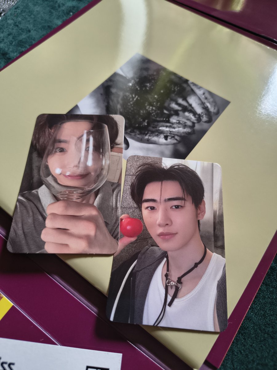enhalvyev's tweet photo. Dios mío, primera vez que me sale Sunghoon en un álbum, la más feliz https://t.co/8dUivmeuCK