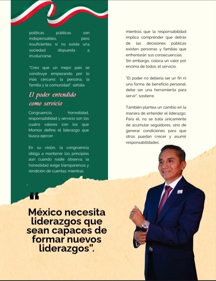 PartidoPazPue's tweet photo. ¡Pepe Momox en Mexicanos Líderes! 💜🕊️

Les compartimos el reportaje de nuestro presidente en Puebla, una conversación sobre su historia, el servicio, y la participación ciudadana. 

Gracias a Mexicanos Líderes de Poder Magazine por el espacio y por compartir su historia y visión https://t.co/JldOFjs2Ml