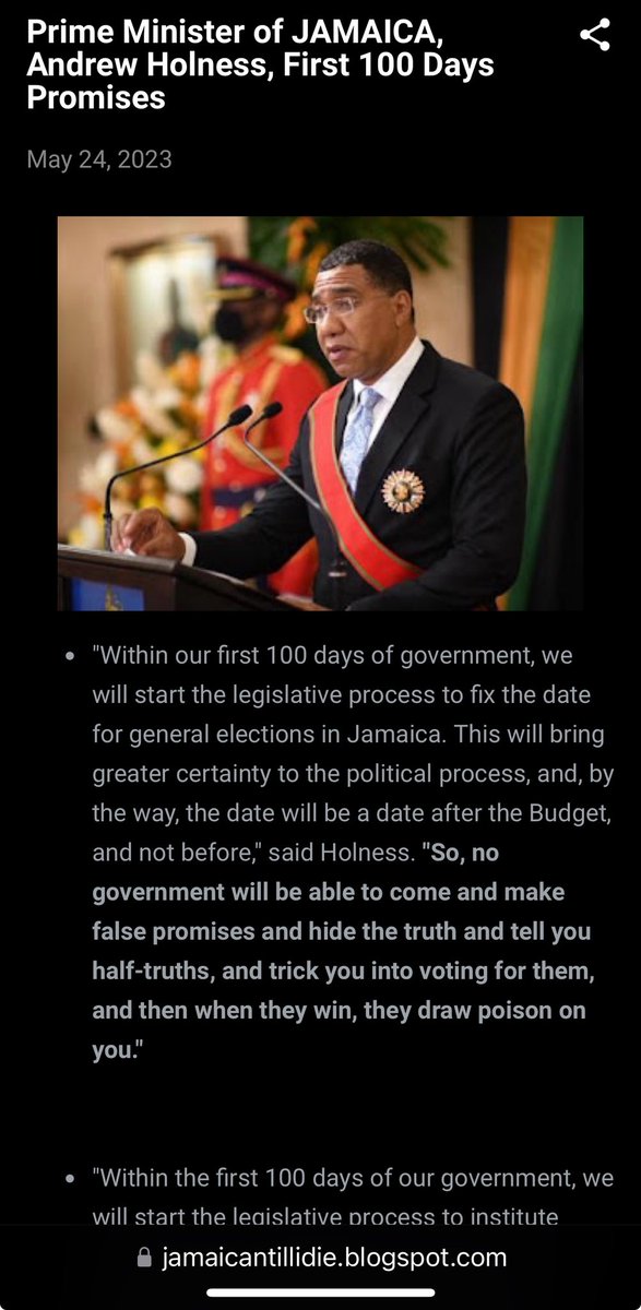 Jamrock1962's tweet photo. @JamaicaObserver Said the Man who promised term limit https://t.co/pfPqQoLAOU