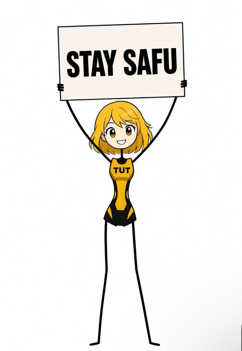 tutorialtoken's tweet photo. A hacker’s worst nightmare? 💀 

STAY SAFU 🔐 💛 https://t.co/ZaT97rK461