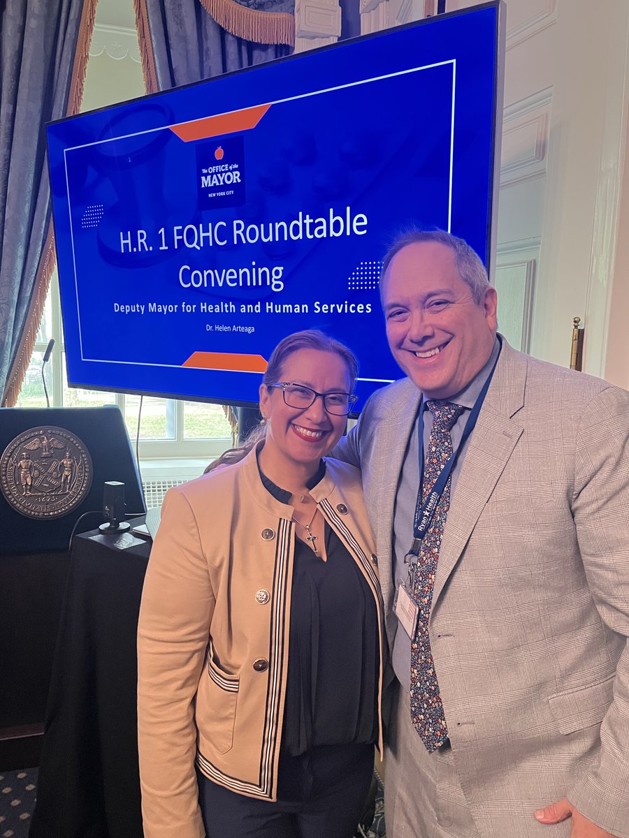 RyanHealthNYC's tweet photo. Ryan Health joined CHCANYS for a City Hall roundtable convened by NYC Deputy Mayor Dr. Helen Arteaga. The discussion focused on H.R. 1 and how the City, FQHCs, and community partners can coordinate to support New Yorkers.
#RyanHealth #FQHC #CommunityHealth https://t.co/zbWpDb1nRU