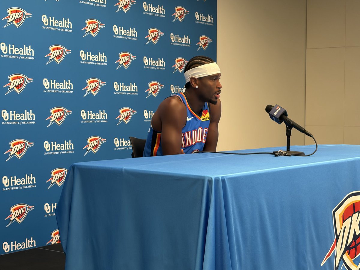 BrandonRahbar's tweet photo. Shai Gilgeous-Alexander: “I got better this summer for sure.” https://t.co/GlZULfvtlK