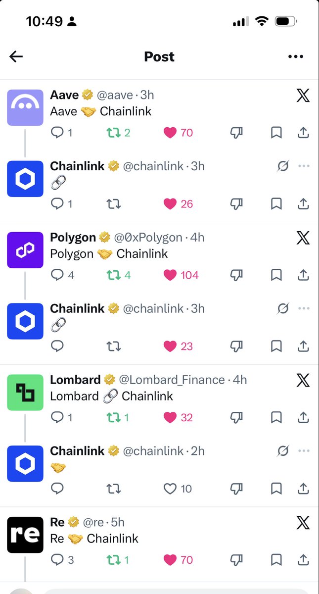 MarquartCapital's tweet photo. The @chainlink community is undefeated. https://t.co/A2TgrXf16r