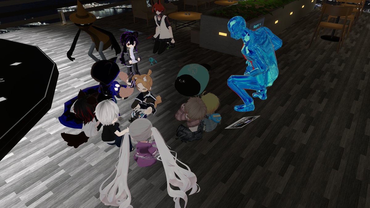 maki4351's tweet photo. 0928
第4回　Resonance Night お越しいただきありがとうございました

コスモスさん ( @Cosmos_VRC )
首お大事に、ですが…
素敵セトリでテンション上がってました🐈

#VRC_レゾナイ https://t.co/PgcKiTj726