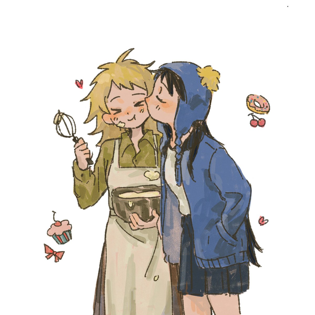 yoakemeow's tweet photo. 亲亲😚 #creek https://t.co/i6jWqU2new