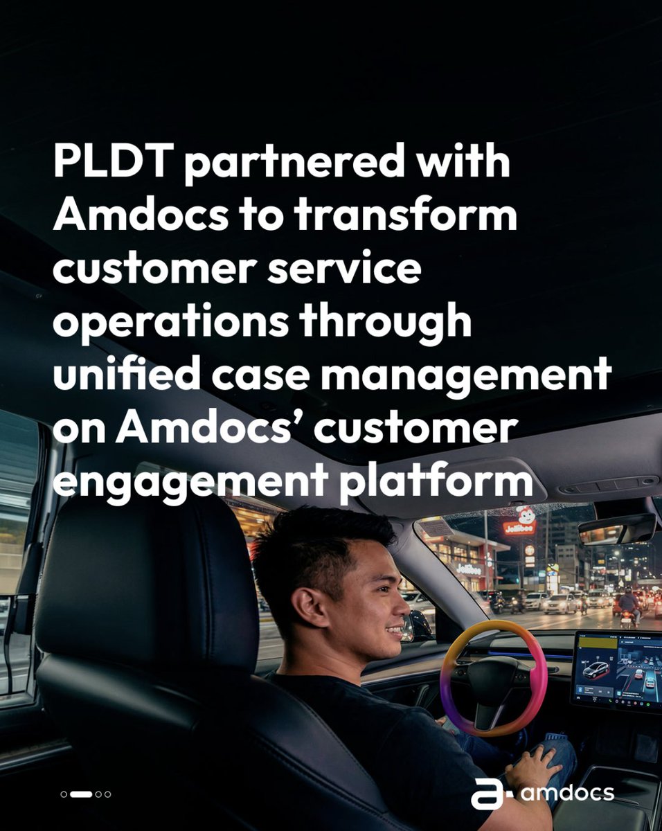 Amdocs's tweet photo. @PLDT delivered measurable customer experience gains in just six weeks through a targeted customer service use case.

Discover how PLDT partnered with Amdocs to transform customer service operations through Unified Case Management on Amdocs’ Customer Engagement Platform.

Read the IDC case study: https://t.co/v89Q8bzNRX

#Amdocs #PLDT #CustomerExperience