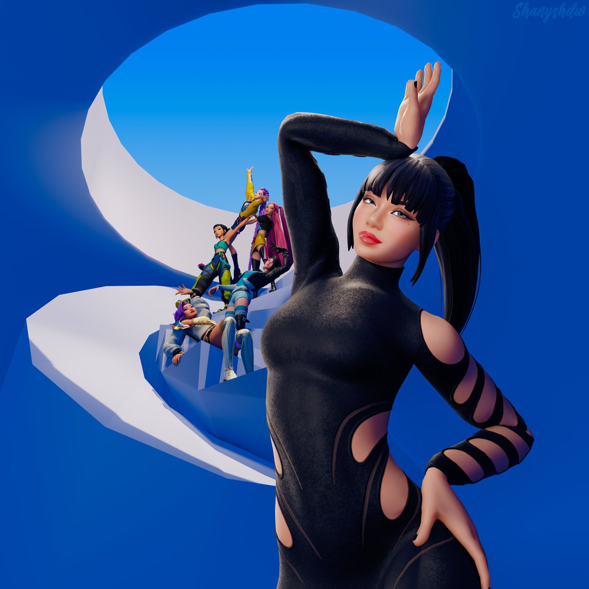 Shanyshdw's tweet photo. LA LA LISA LA DIVA

#FortniteArt https://t.co/0E4K9xBb1C