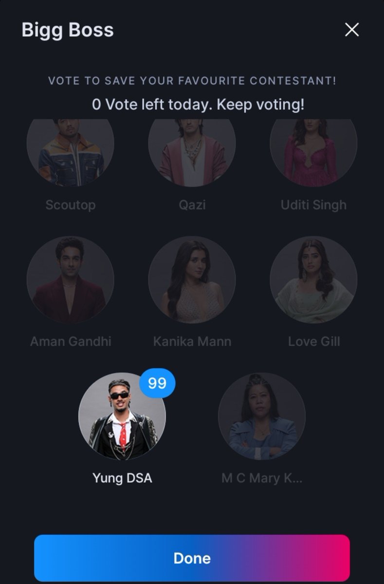 YungDsa11's tweet photo. 🚨 BREAKING 🚨

THIS WEEK YUNG DSA IS NOMINATED 
SO ALL THE YUNG FANS GO AND VOTE FOR THEM ❤🫂

#YungDSA #BB20 #BiggBoss20 https://t.co/bHonK88Jgg