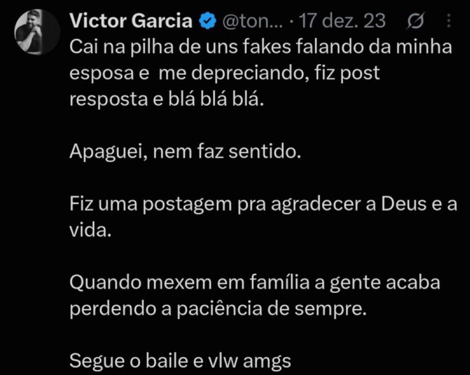 AQUELECARA's tweet photo. Esse cara jogou fora toda a credibilidade que já não tinha tentando esconder a galhada e ainda fez a muié trocar a arroba do Instagram no processo.
Kkkkkkkk https://t.co/l3OgXJYvB5