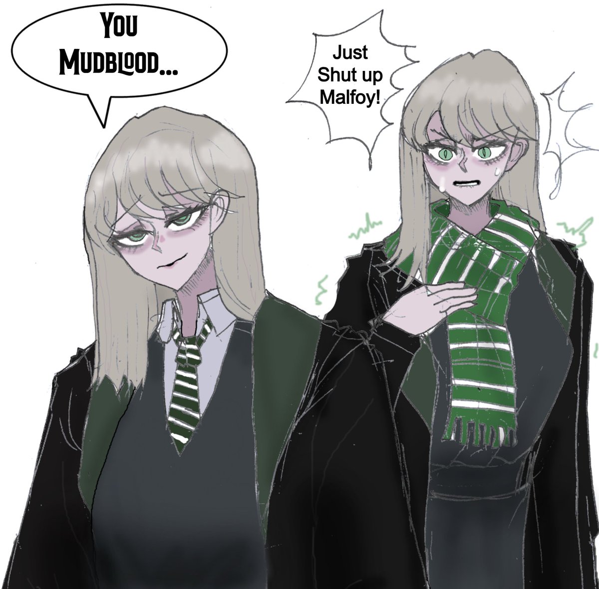 anonhistory's tweet photo. If malfoy was a girl https://t.co/4i7z9sqhcu