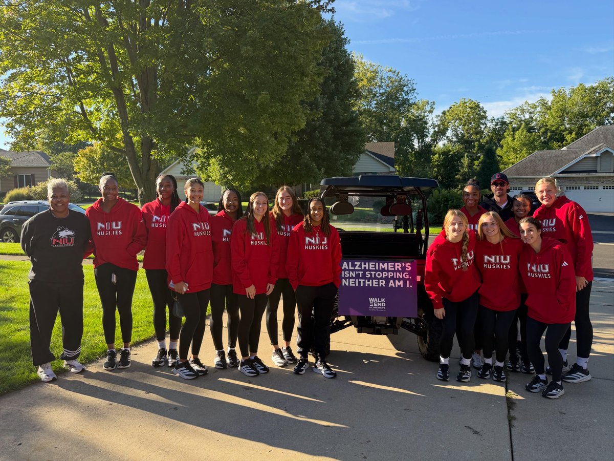 GoHuskiesWBB's tweet photo. Thank you @dekalbcornclassic and Walk to End Alzheimer’s for having us! 🤝 We enjoyed being able to contribute to both events and support our community.
#OnePack | #RunAsOne https://t.co/wI6G7R5vS1