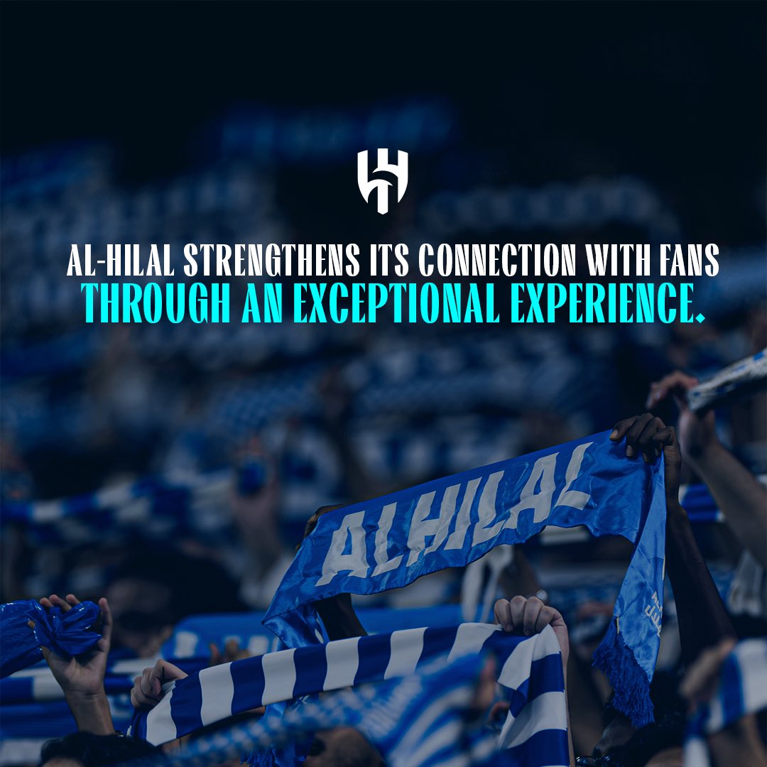 Alhilal_EN's tweet photo. Al-Hilal brings fans closer to the Club with a unique match experience 📄

For more details 🔗: https://t.co/AVhqhdm4ay https://t.co/xQKpKj2lIG