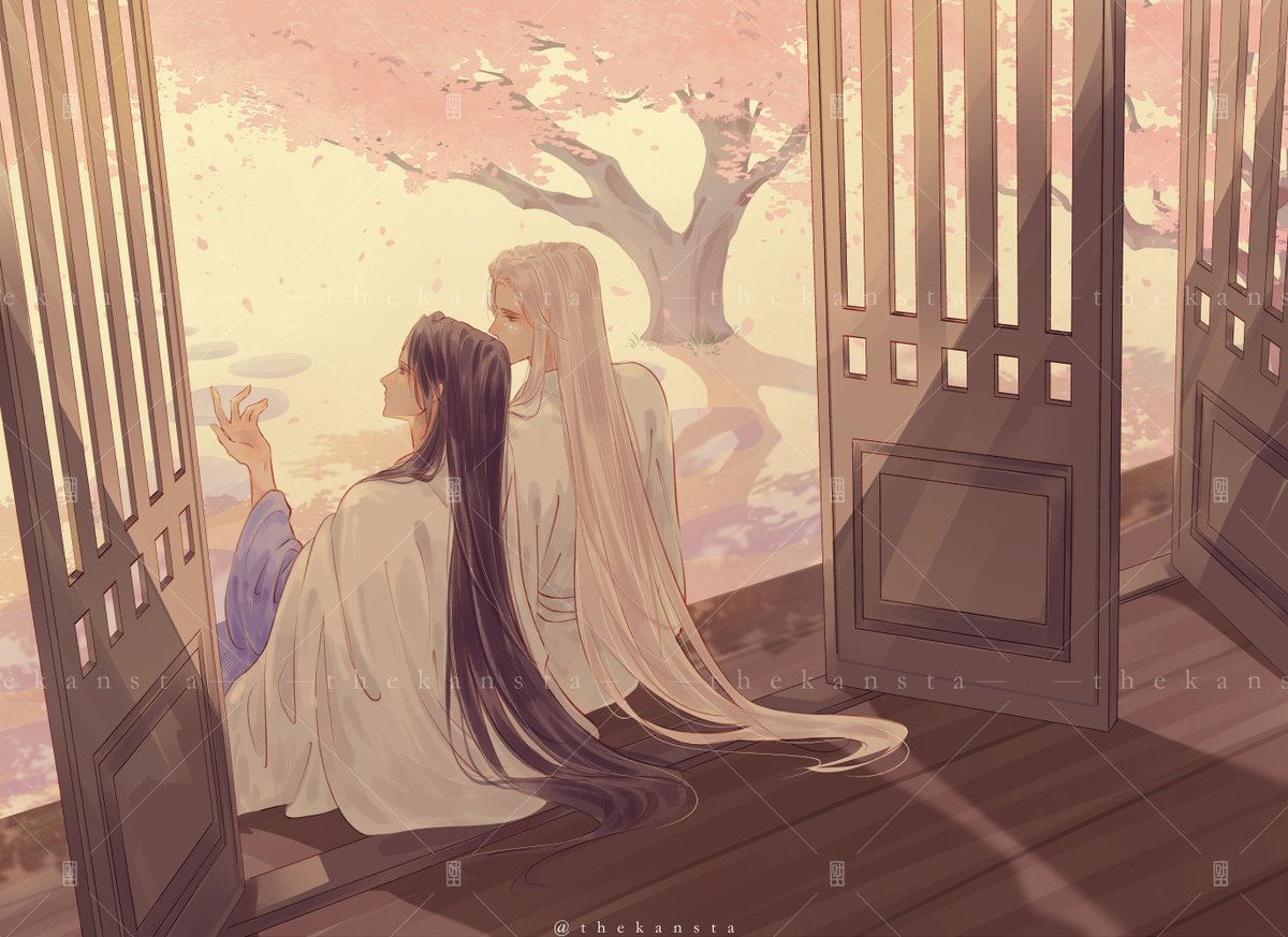thekansta's tweet photo. you, here with me
the sun and moon rest together
#mdzs #xicheng https://t.co/pvJZPIM0On