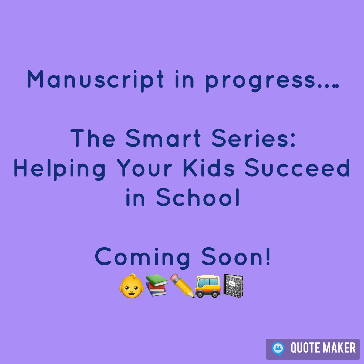 DrTopjian's tweet photo. The next instalment of The Smart Series is coming soon! #book #TheSmartSeries 🧠 #school #learn #success https://t.co/emdA9mDAB5