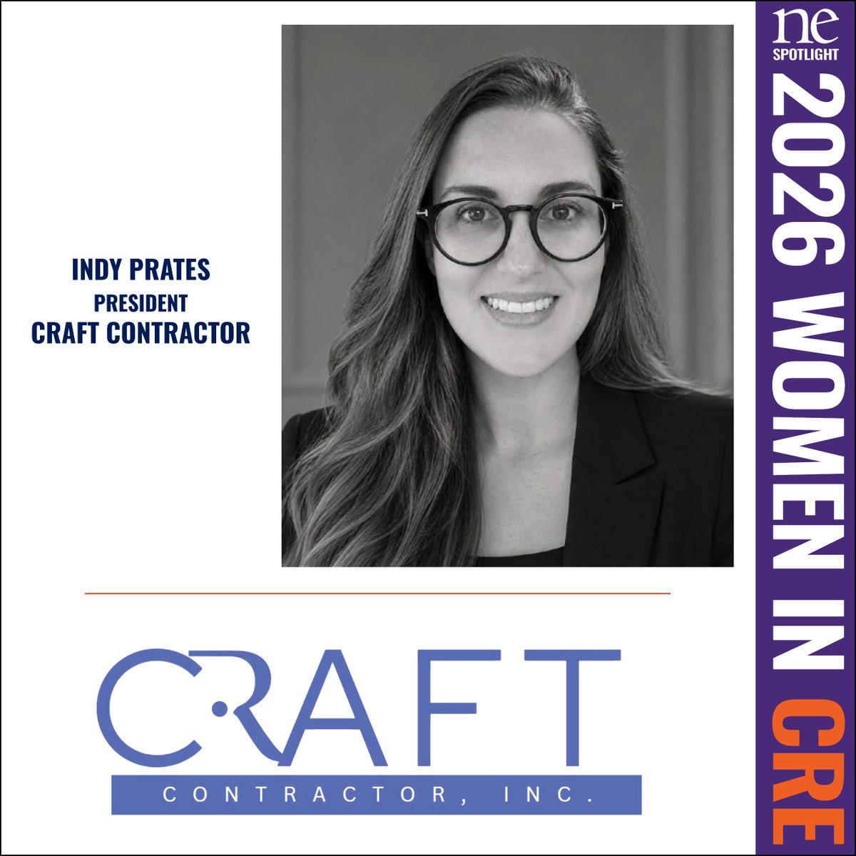 NEREJ's tweet photo. 2026 Women in CRE: Featured Woman-Owned Business - Craft Contractor, Inc. - Read More here: https://t.co/ol1bUIOUTr #NEREJ #commercialrealestate #WiCRE https://t.co/1XeyvVtIOM