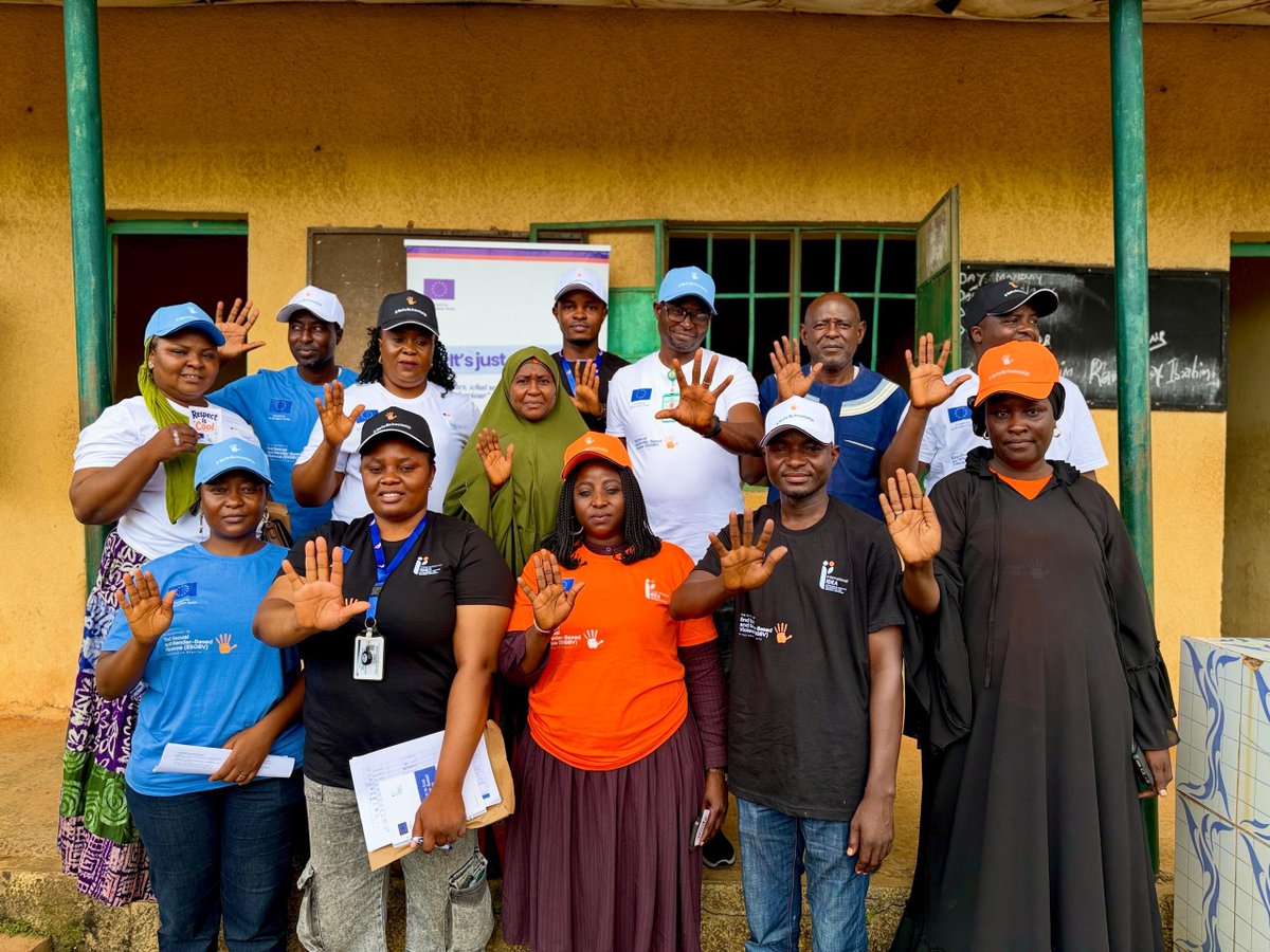 ESGBV_NG's tweet photo. #SafeSchoolsKD began today with a clear message for students in Kaduna’s government secondary schools: knowing what is wrong, knowing where to report it, and knowing that help is available can make the difference between silence and protection. The ESGBV Programme, working... https://t.co/jfGKuzpEqe