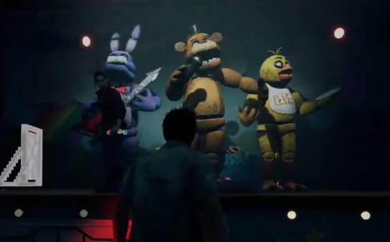 Equilate_'s tweet photo. Freddy Fazbear and Rick Grimes have now been in 2 games together https://t.co/3GvRsNMwfo