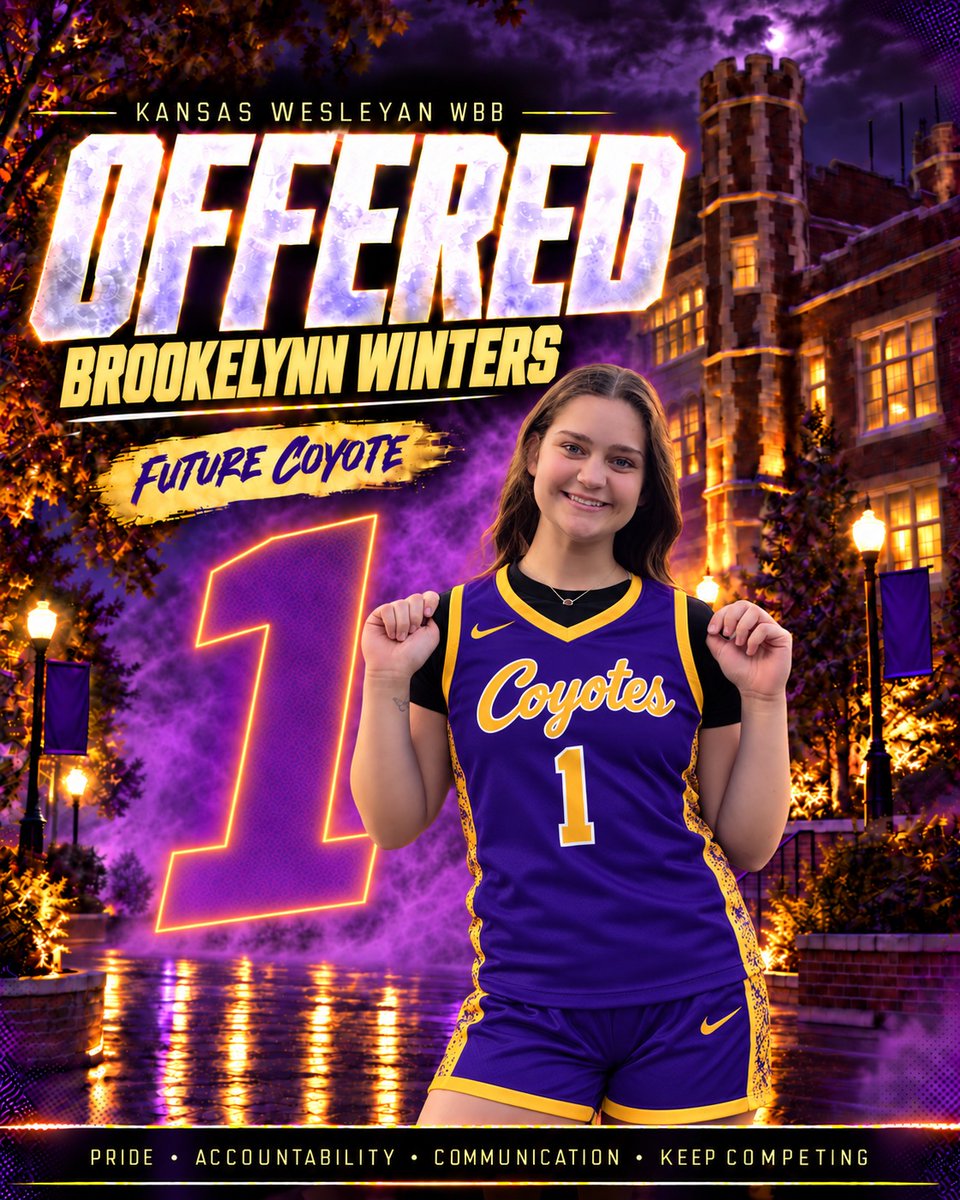 brookewinters27's tweet photo. 💜Blessings on blessings.💜Very grateful to receive an offer to play basketball @KwuWbb. Thank you @Harpersheets, @braydenjwhite, Coach Treyvor and Coach P for believing in me. https://t.co/AZxsGwcvCl